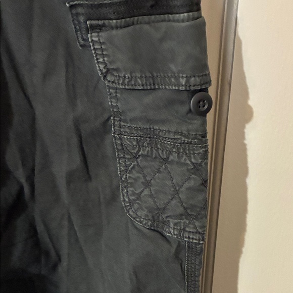 Women’s Baggy Jogger Gray Cargo Pants NWOT - Picture 4 of 12